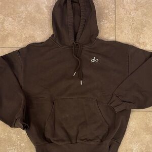 ALO Yoga Brown Hoodie